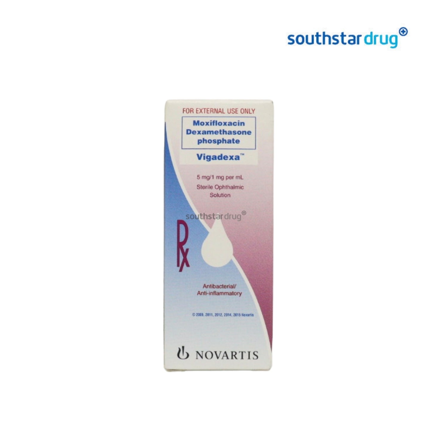 Rx: Vigadexa 5ml Eye Drops