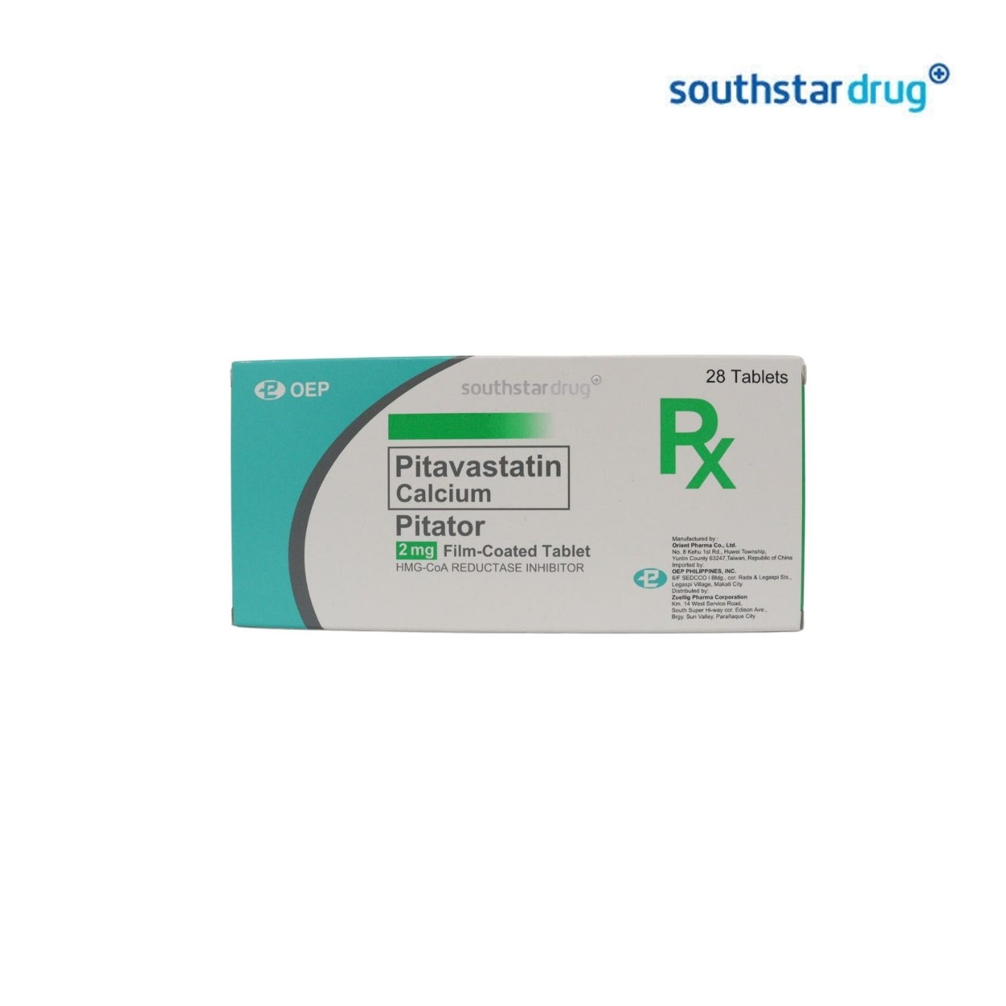 Rx: Pitator 2mg Tablet