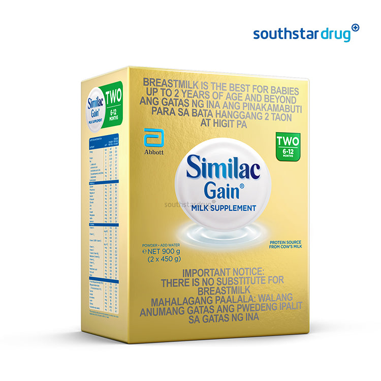 Similac Gain HMO 6 to 12 Months 900g Box