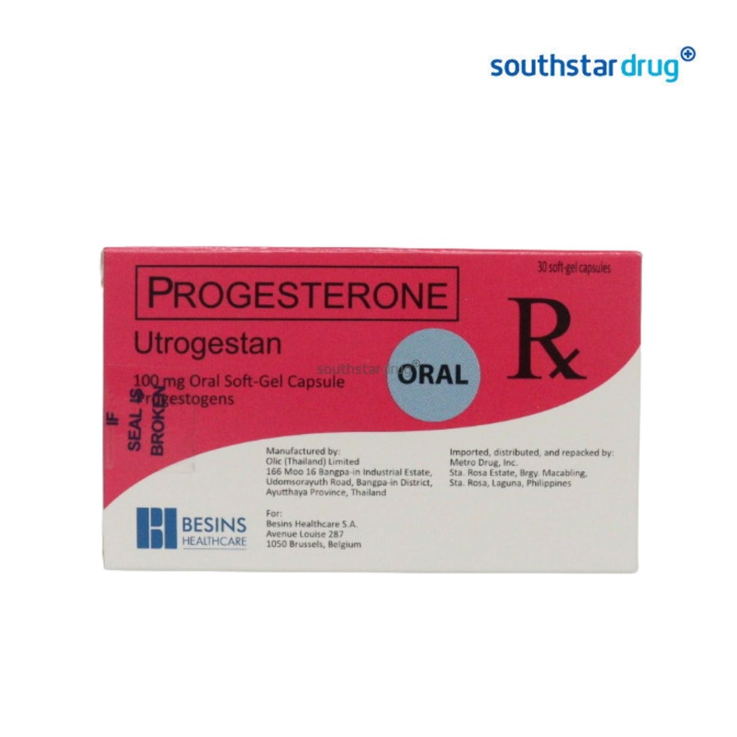 Rx: Utrogestan 100mg Capsule