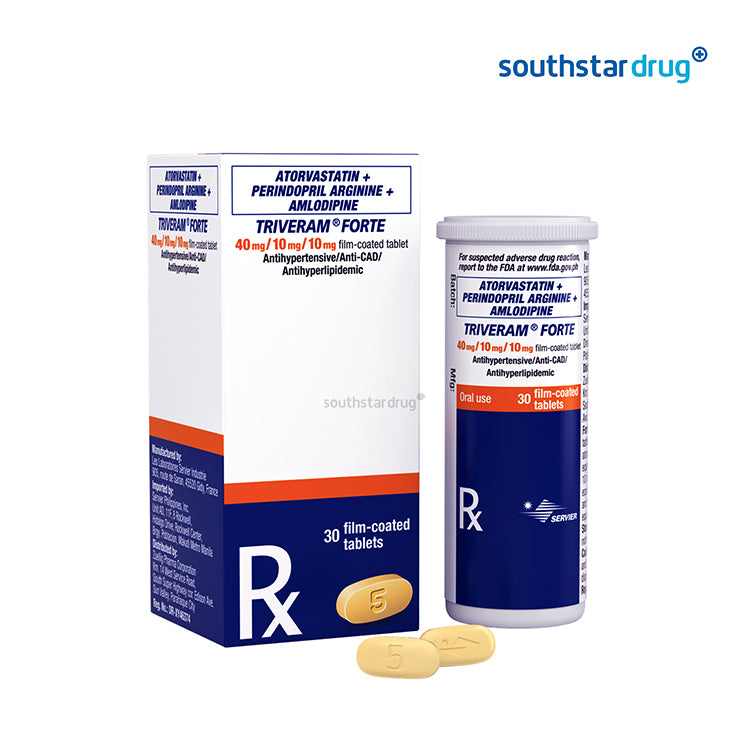 Rx: Triveram Forte 40mg / 10mg / 10mg Tablet