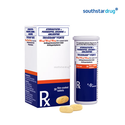 Rx: Triveram Forte 40mg / 10mg / 10mg Tablet