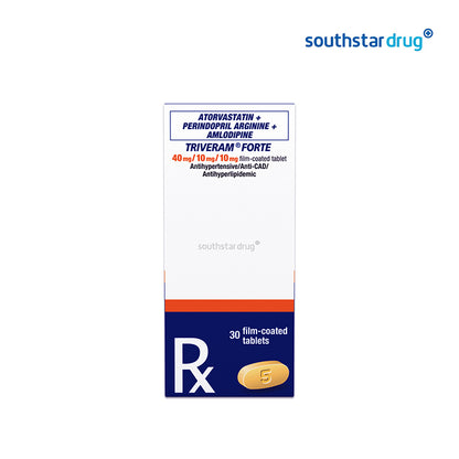 Rx: Triveram Forte 40mg / 10mg / 10mg Tablet