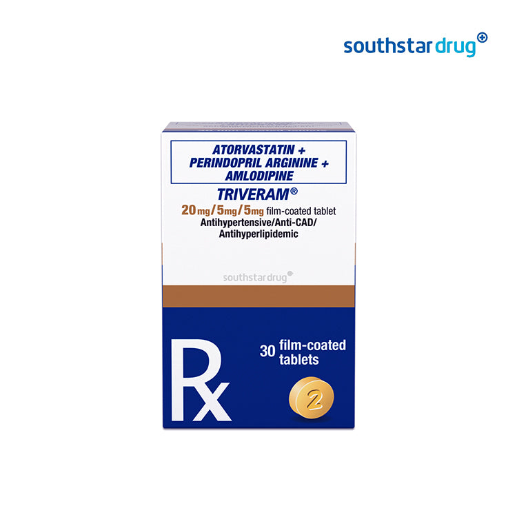 Rx: Triveram 20mg / 5mg / 5mg Tablet