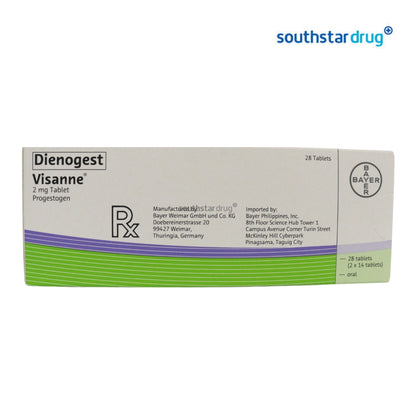 Rx: Visanne 2mg Tablet