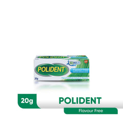 Polident Denture Adhesive Cream - Flavour Free 20g - Southstar Drug