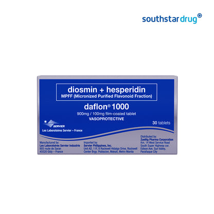 Daflon 1000 900mg/100mg Tablet