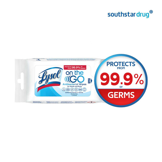 Lysol Germ Protection Hand & Body Wipes 50 Pulls