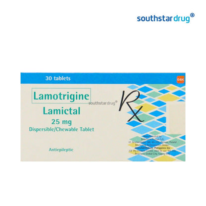 Rx: Lamictal 25mg Tablet