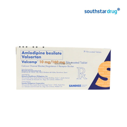 Rx: Valcamp 10mg / 160mg Tablet