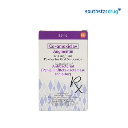 Rx: Augmentin 457mg / 5ml Mixed Fruit Flavor 35ml Suspension