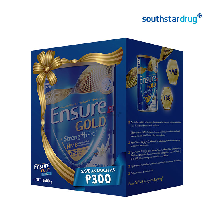 Ensure Gold Vanilla 1.6kg Save P300