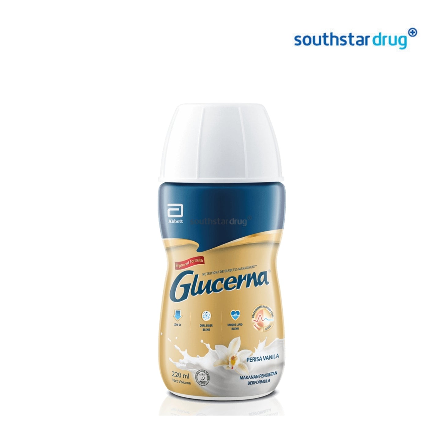 Glucerna Liquid Vanila Flavor 220ml