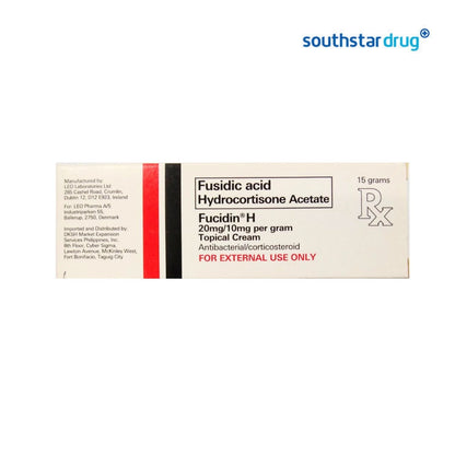 Rx: Fucidin H 20mg / 10mg Cream 15g