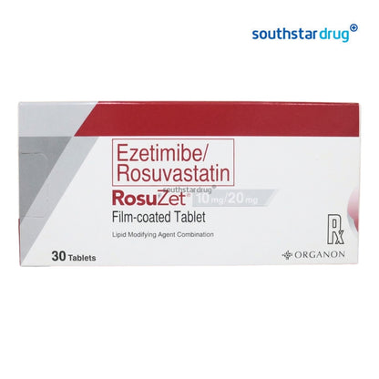 Rx: Rosuzet 10mg / 20mg Tablet
