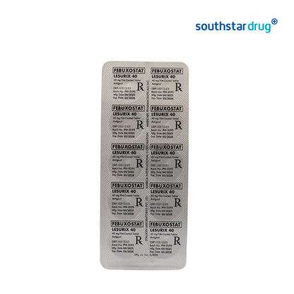 Rx: Lesurix 40mg Tablet