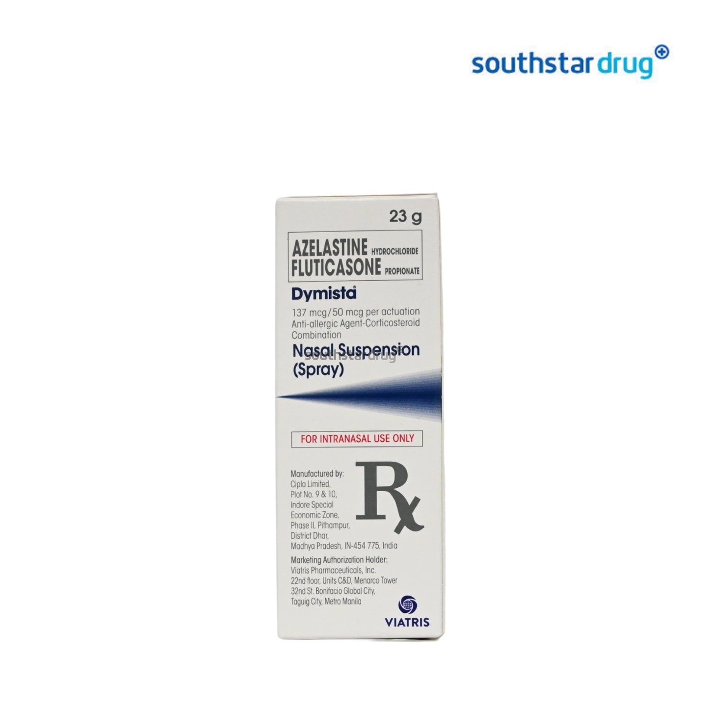 Rx: Dymista 137mcg/50mcg Nasal Suspension