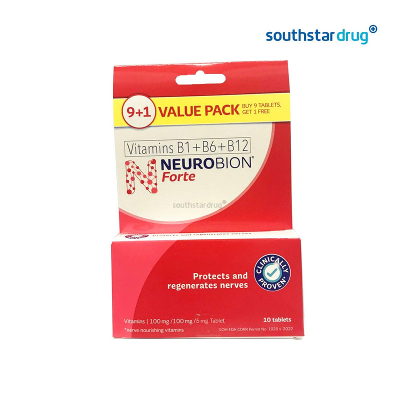 Neurobion Forte Tablet 9+1 - Southstar Drug