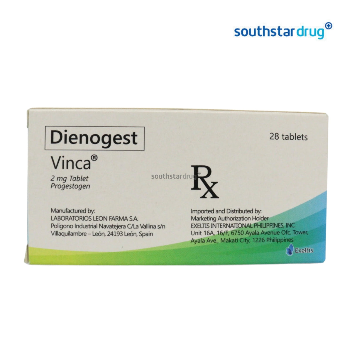 Rx: Vinca 2mg 28X1 Tablet