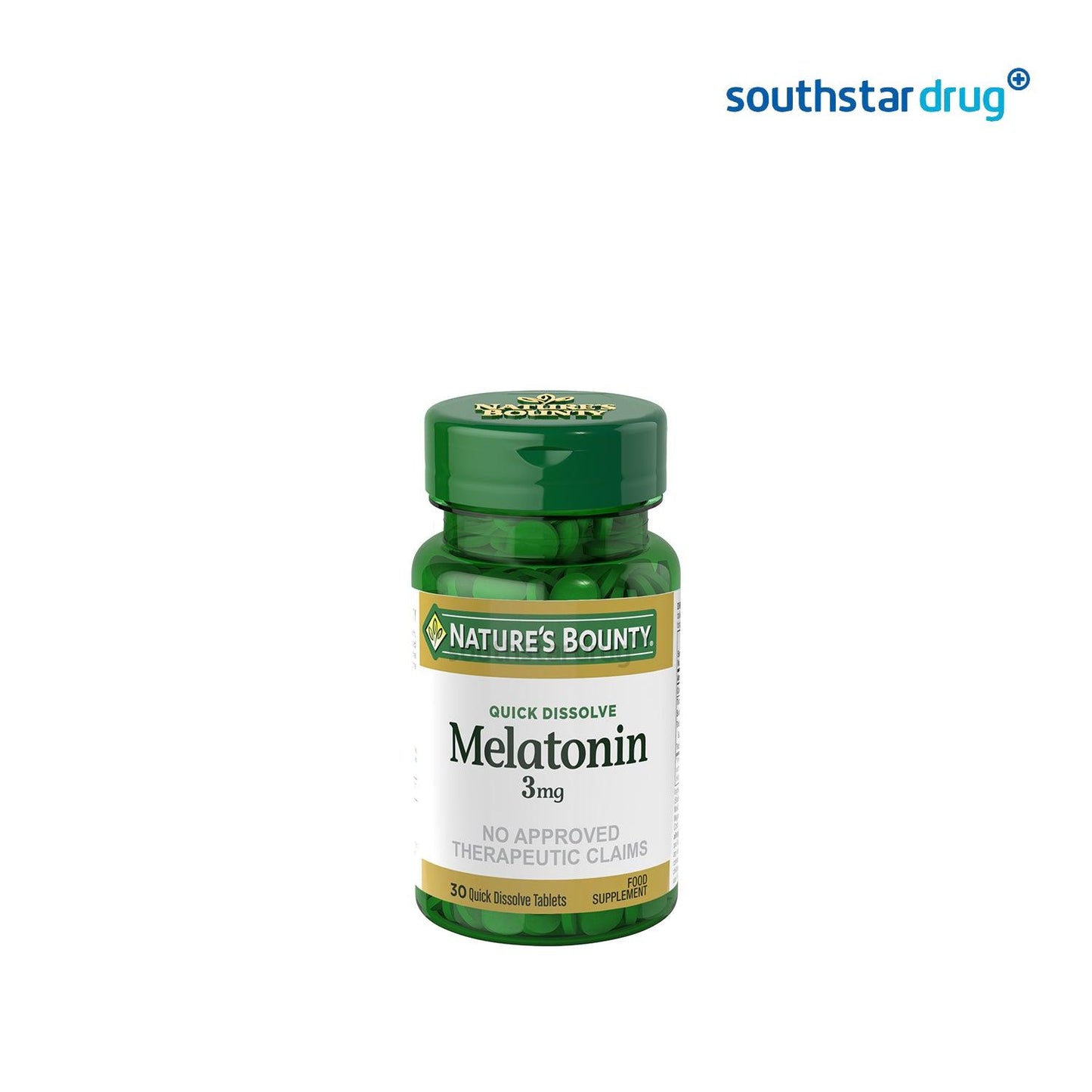 Nature's Bounty 3mg Melatonin Tablet - 30s - Southstar Drug