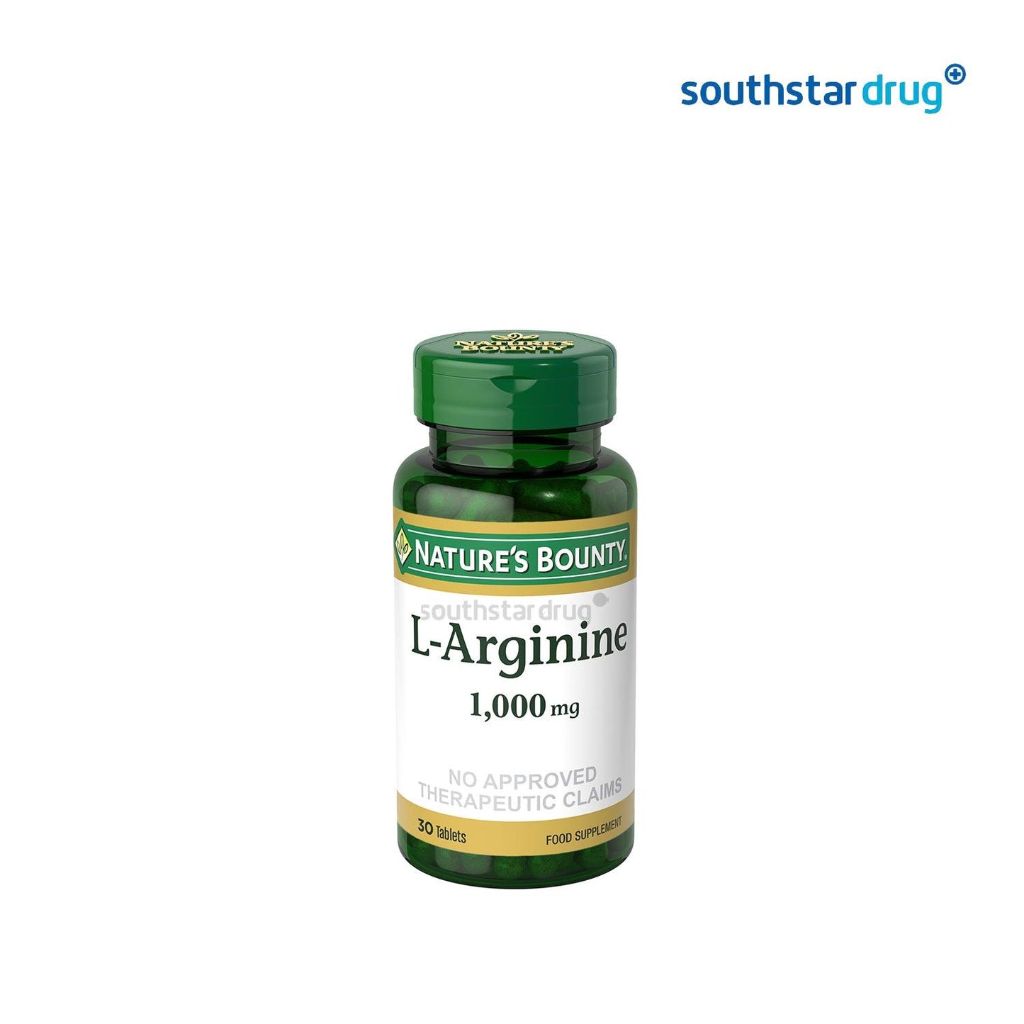 Nature's Bounty 1000mg L-Arginine Tablet - 30s - Southstar Drug