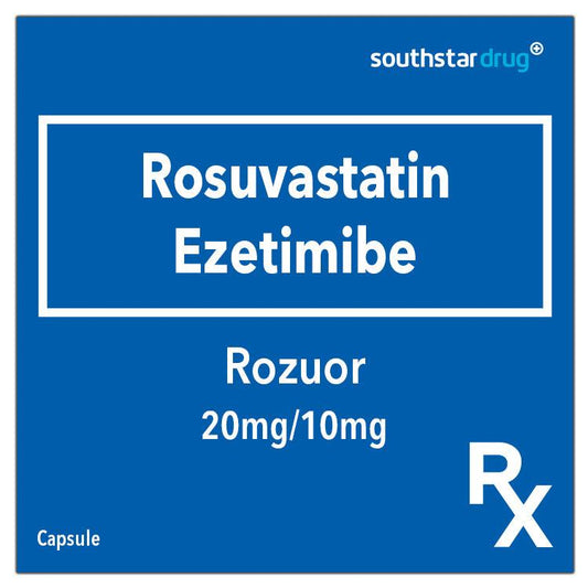 Rx: Rozuor 20mg/10mg Capsule - Southstar Drug