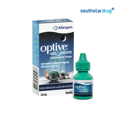 Optive Eyedrops Gel 10Ml 1 New