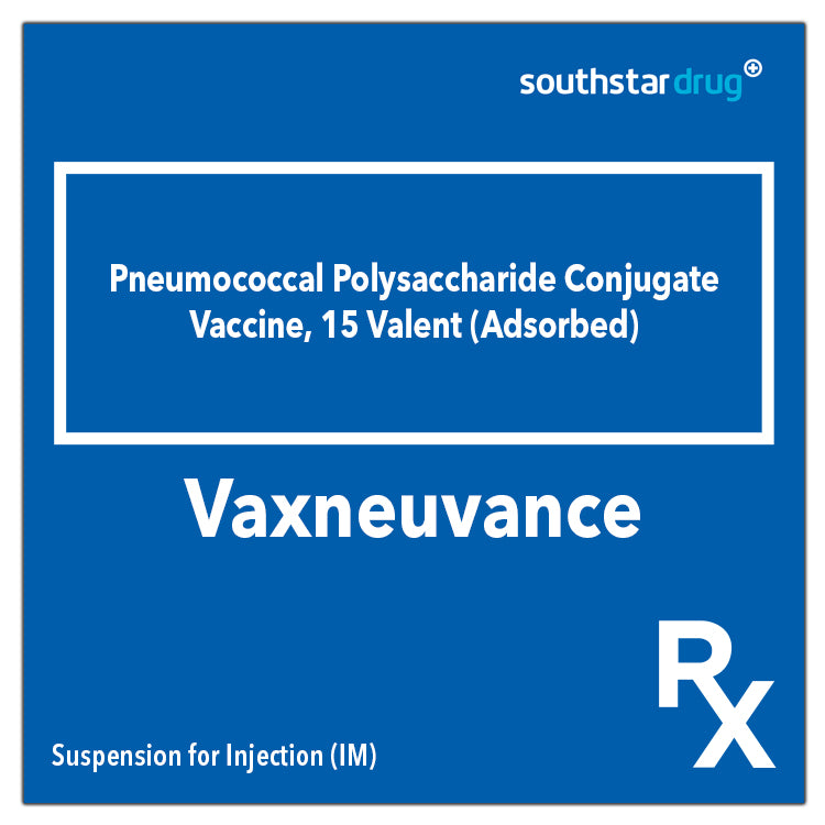 Rx: Vaxneuvance 0.5ml/1.5ml Suspension for Injection