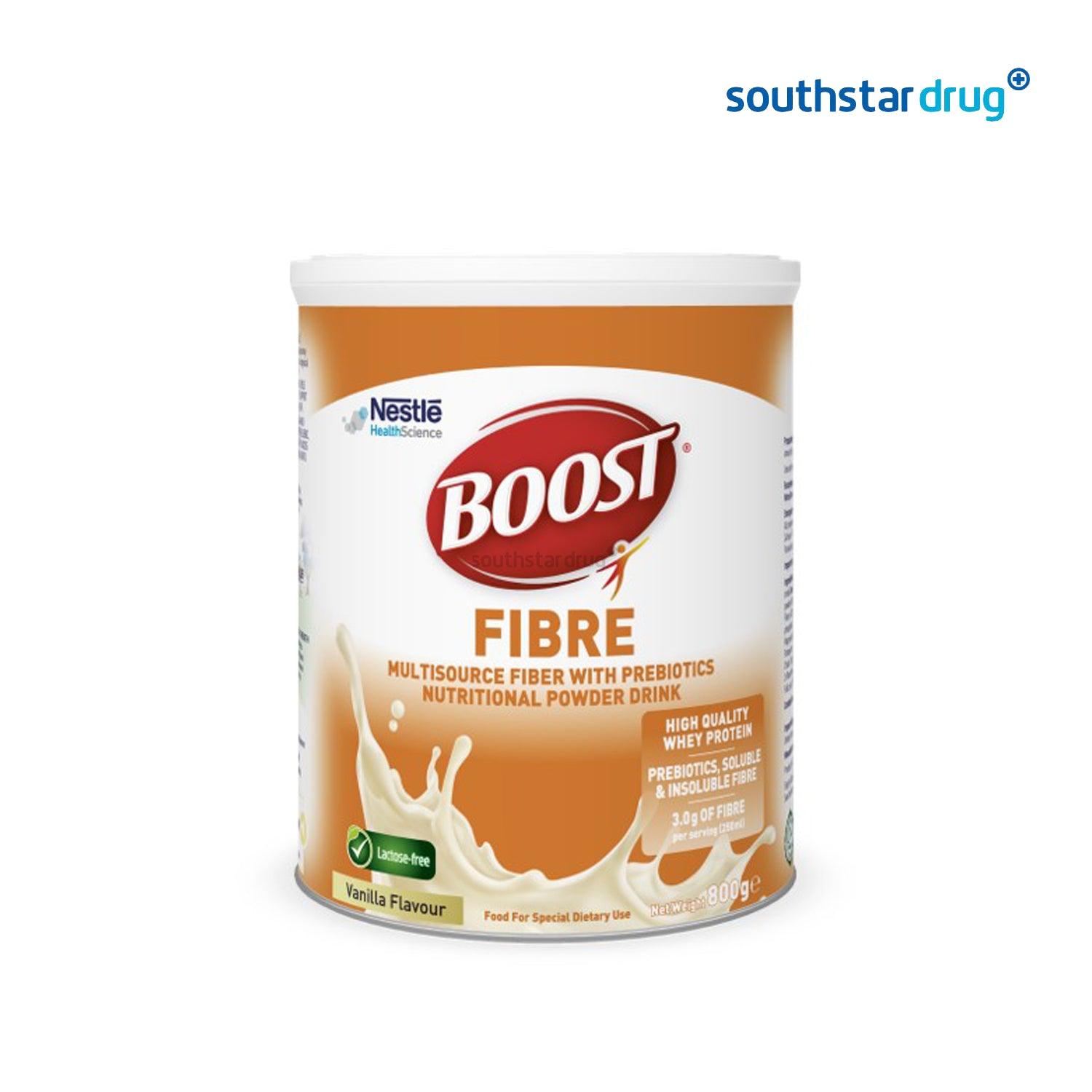 Boost Fibre Vanilla 800g - Southstar Drug