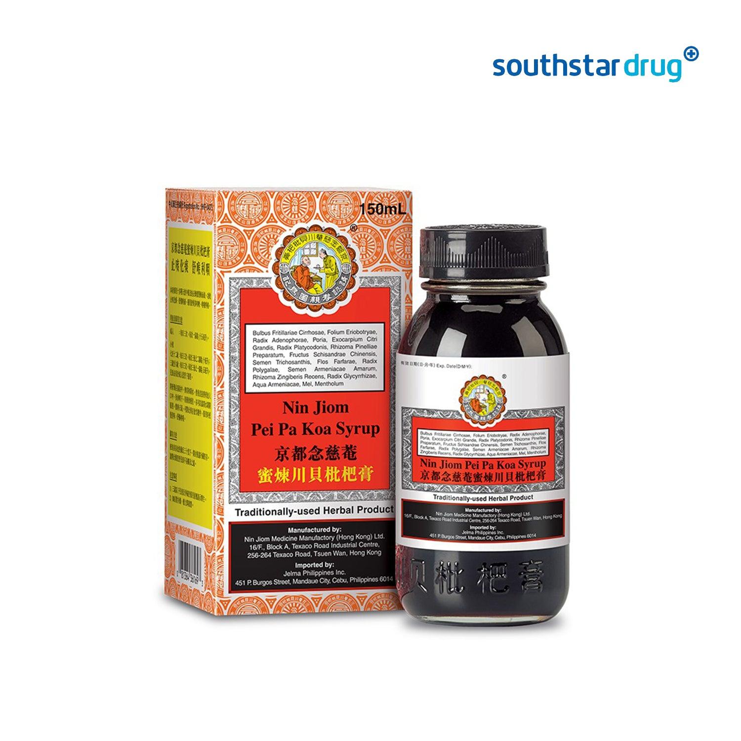 Nin Jiom Pei Pa Koa Syrup 150mL - Southstar Drug