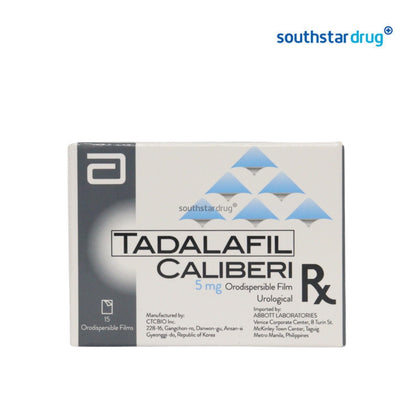 Rx: Caliberi 5mg Oral Dispersible Film
