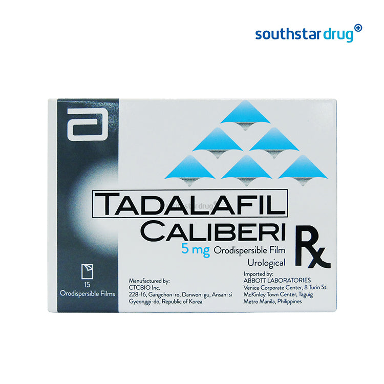 Rx: Caliberi 5mg Oral Dispersible Film