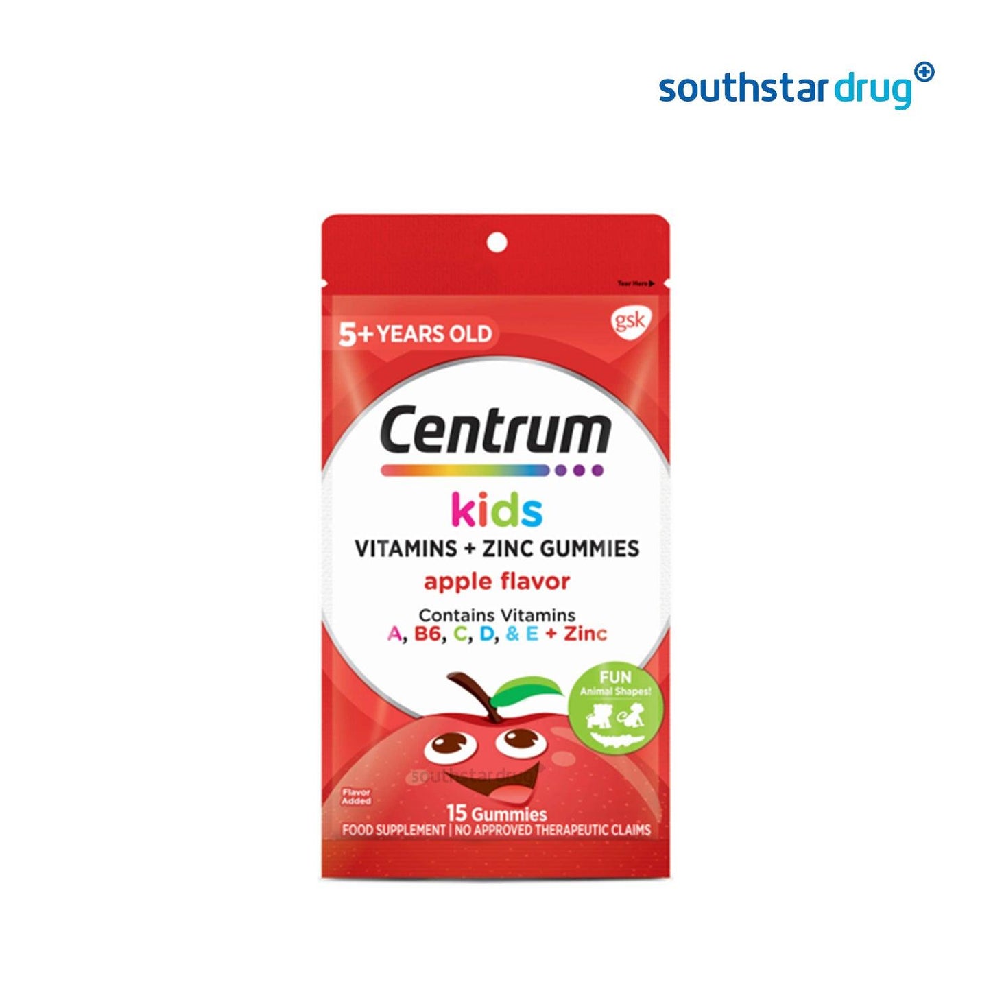 Centrum Kids Vitamins + Zinc Gummies - 15s - Southstar Drug