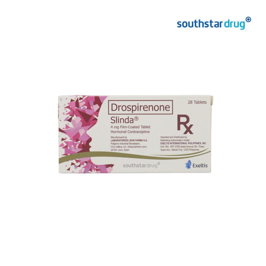 Rx: Slinda 4mg Film-coated Tablet 28x1