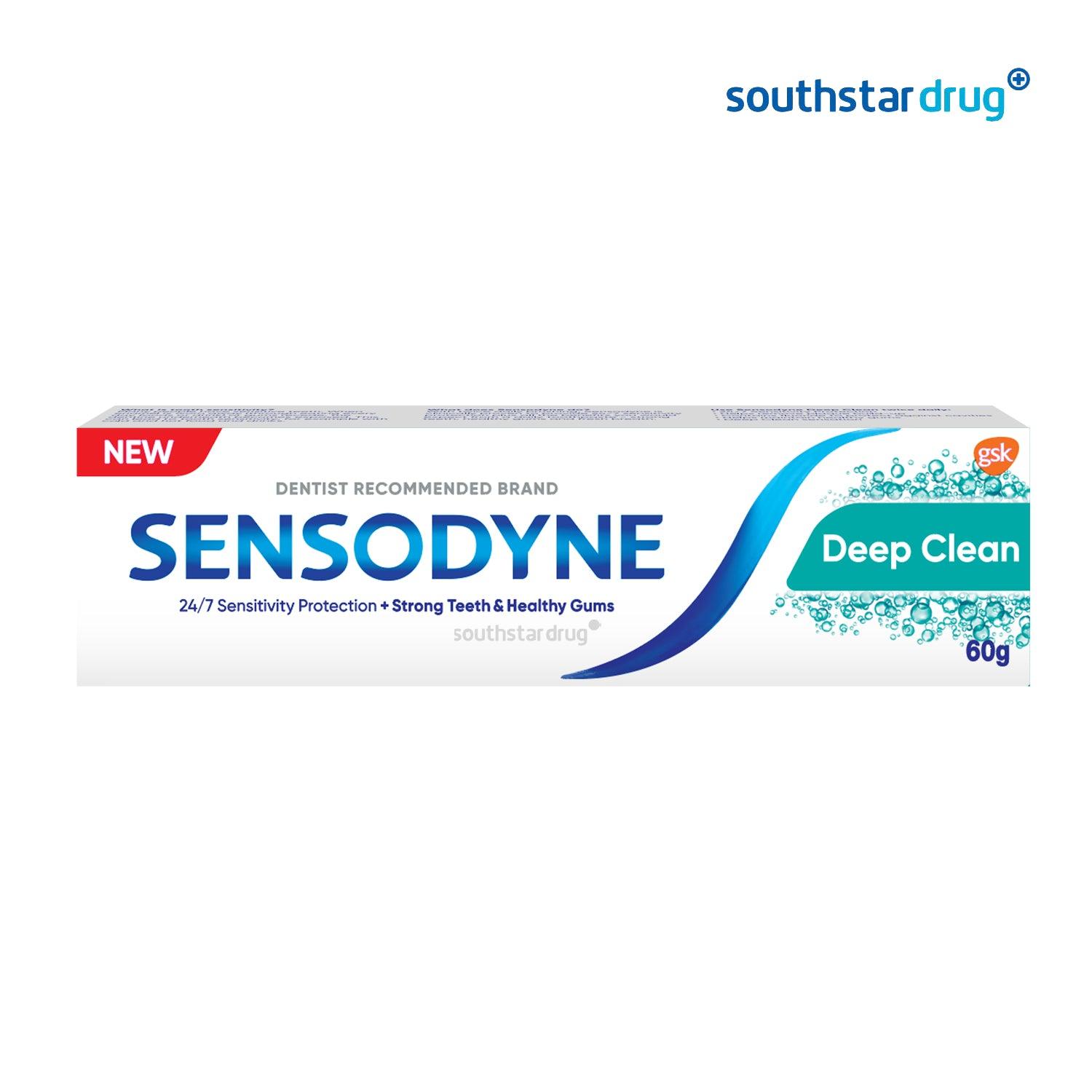 Sensodyne Deep Clean Toothpaste 60g - Southstar Drug