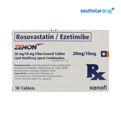 Rx: Zenon 20mg/10mg Film Coated Tablet