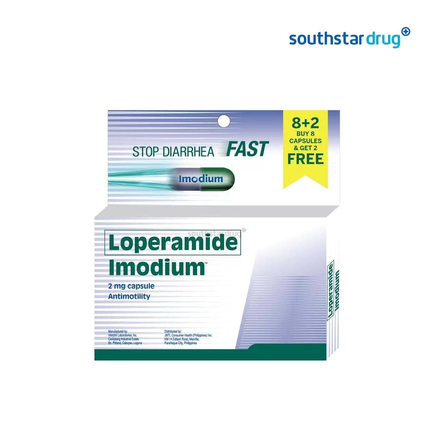 Imodium Capsule 2mg 8+2