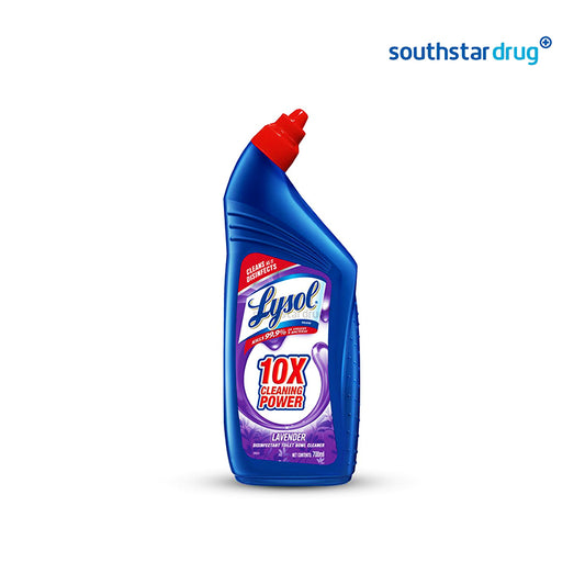 Lysol Toilet Bowl Cleaner Lavender 700ml Liquid
