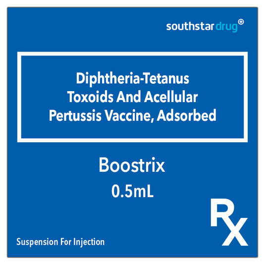 Rx: Boostrix 0.5ml Suspension for Injection