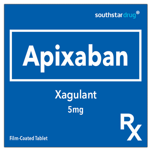 Rx: Xagulant 5 5mg Film-Coated Tablet