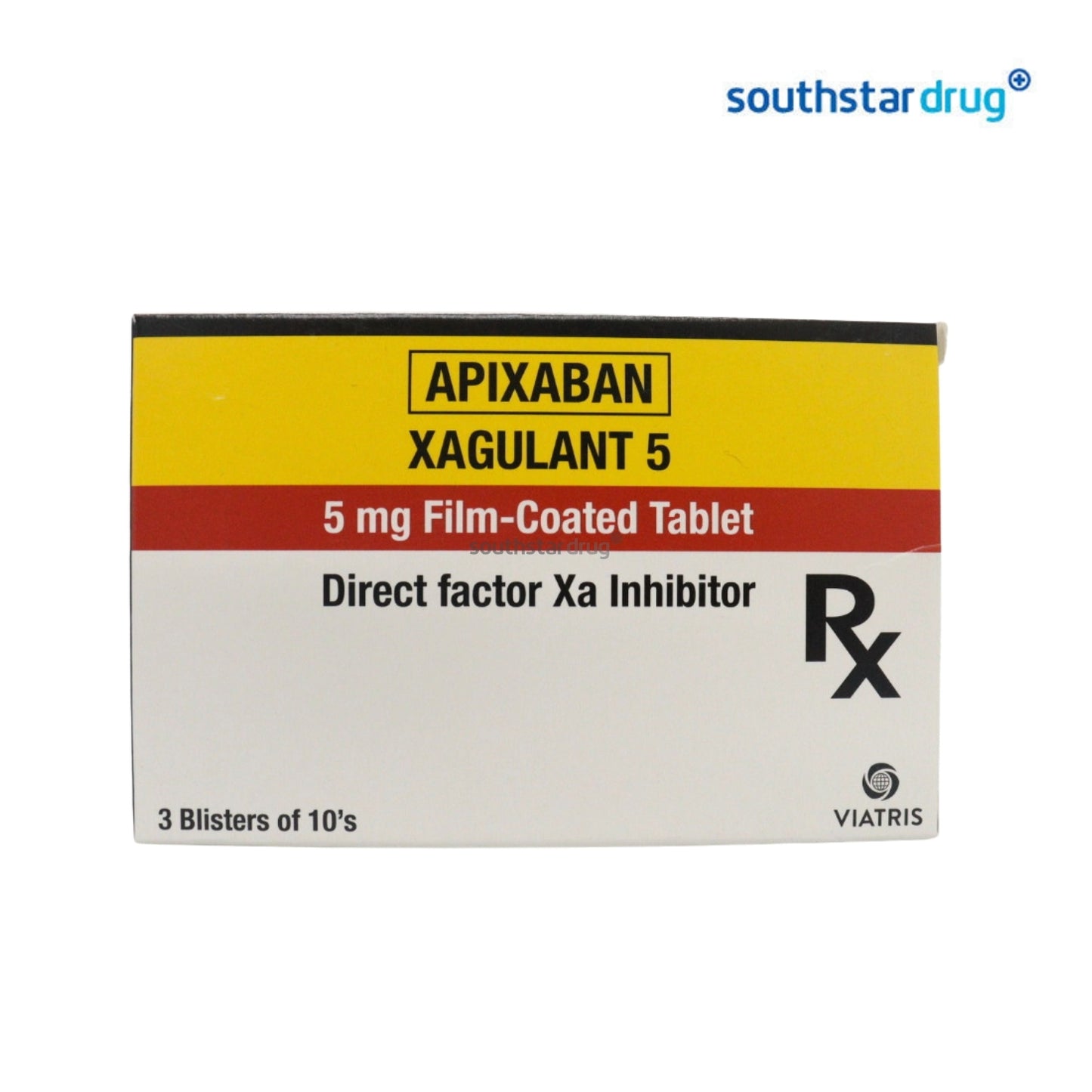 Rx: Xagulant 5 5mg Film-Coated Tablet