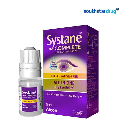 Systane Complete Eye Drops Lubricant PF 10ml