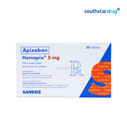 Rx: Hemapix 5mg Film-Coated Tablet