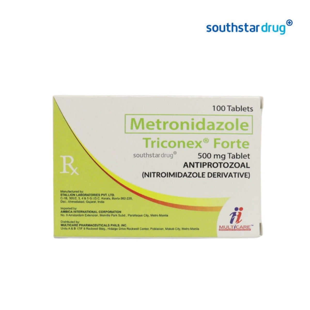 Rx: Triconex Forte 500mg Tablet