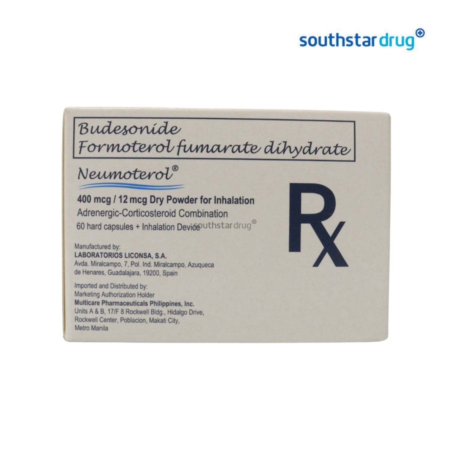 Rx: Neumoterol 400mcg/12mcg Dry Powder for Inhalation