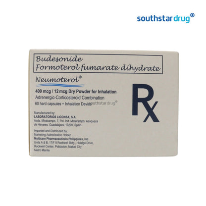 Rx: Neumoterol 400mcg/12mcg Dry Powder for Inhalation