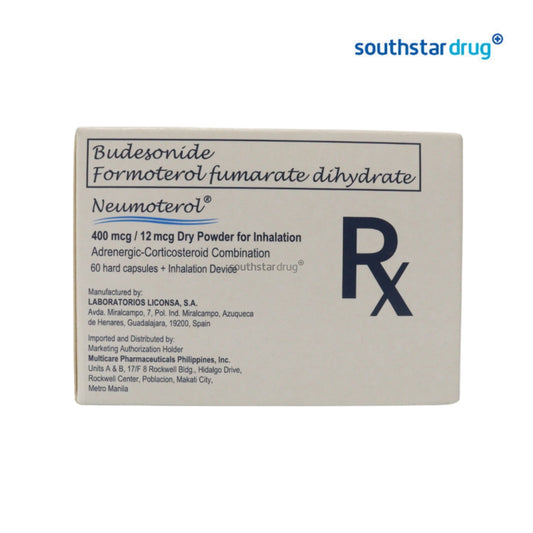 Rx: Neumoterol 400mcg/12mcg Dry Powder for Inhalation