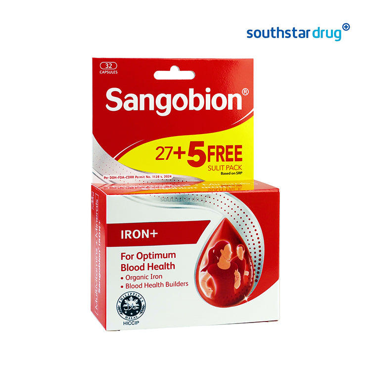 Sangobion Iron+ Capsule 27+5