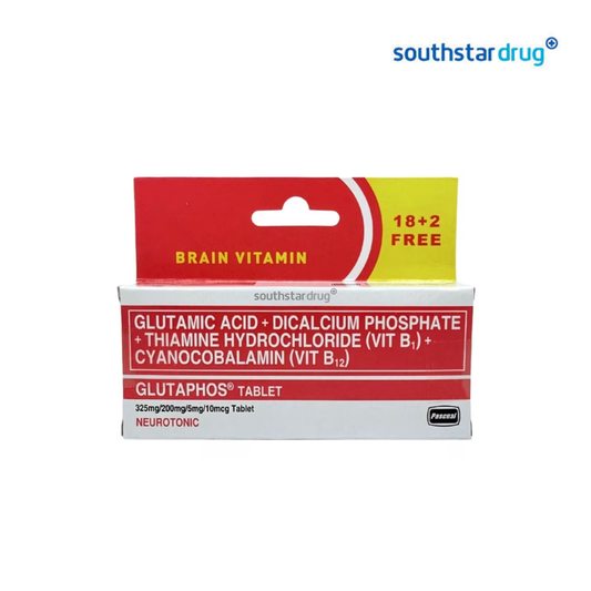 Glutaphos Tablet 18pcs + 2pcs Free