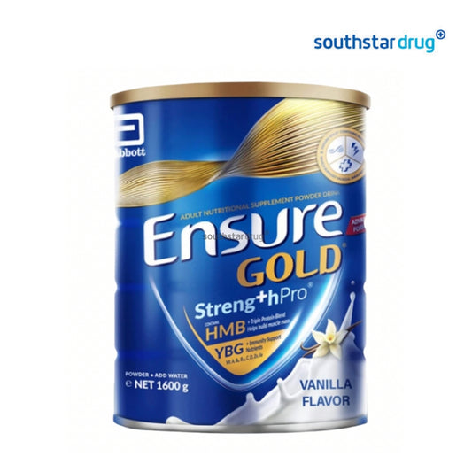 Ensure Gold Vanilla StrengthPro Nutritional Milk Powder 1.6kg (1 Box) – Protein, Muscle and Immune Support